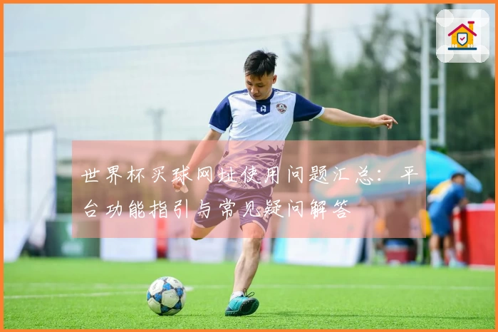 世界杯买球网址使用问题汇总：平台功能指引与常见疑问解答